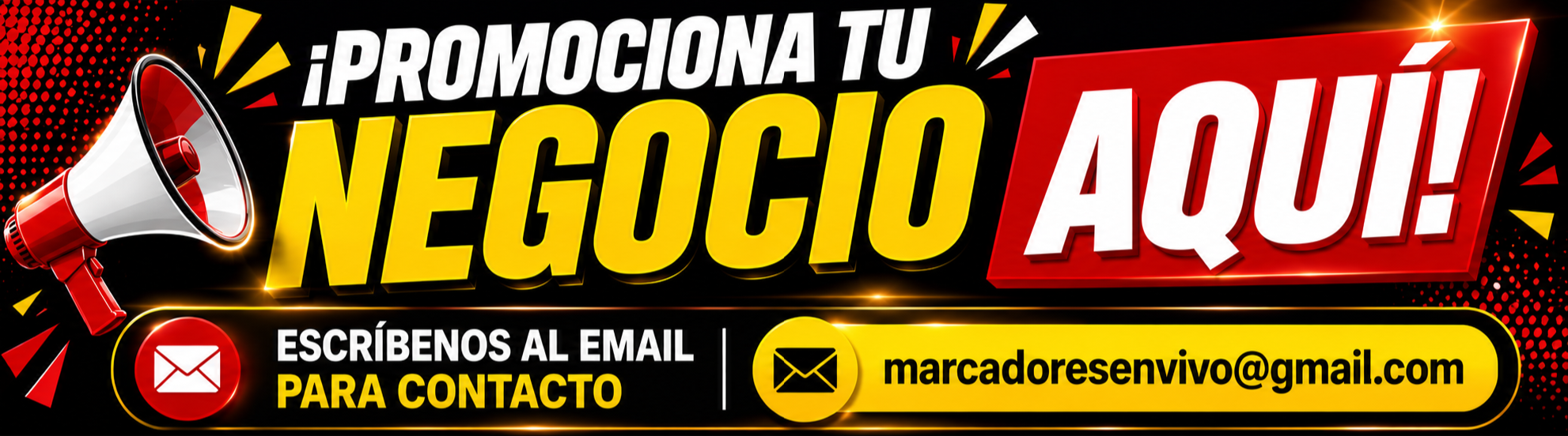 Anúnciate aquí — contactar por correo